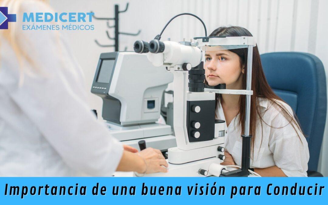 Importancia de una buena visión para Conducir